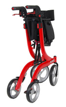 Load image into Gallery viewer, 4 Wheel Rollator drive™ Nitro Adjustable Height Aluminum Frame ( Black,Red,White)