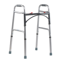 Load image into Gallery viewer, Adult Two Button Folding Walker
