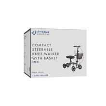 Load image into Gallery viewer, Compact Steerable Knee Walker with Basket
