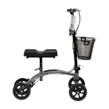 Load image into Gallery viewer, Foldable Steerable Knee Walker with Basket
