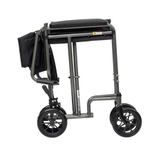 Load image into Gallery viewer, DynaRide Transport Wheelchair - x 16" w/ Fixed Full Arm
