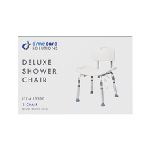 Load image into Gallery viewer, Deluxe Shower Chair w/ Back
