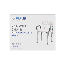 Load image into Gallery viewer, Shower Chair w/ Removable Back and Arms
