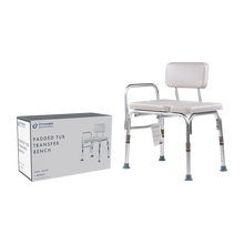 Load image into Gallery viewer, Padded Tub Transfer Bench
