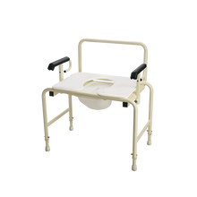 Load image into Gallery viewer, Bariatric HD Drop Arm Commode
