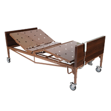 Load image into Gallery viewer, Bariatric Homecare Bed w/ Half Rail
