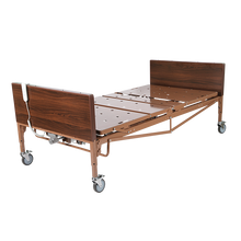 Load image into Gallery viewer, Bariatric Homecare Bed w/ Half Rail
