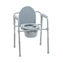 Load image into Gallery viewer, Folding Steel Commode
