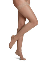 Load image into Gallery viewer, Women's Sheer Fashion Thigh-High 15-20mmHg
