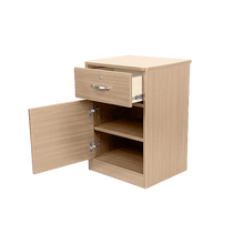 Load image into Gallery viewer, One Door / One Drawer Nightstand
