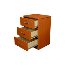 Load image into Gallery viewer, Three Drawer Nightstand
