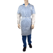 Load image into Gallery viewer, Isolation Gown Poly - Coated Barrier
