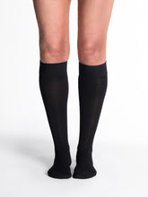 Load image into Gallery viewer, Women's Essential Cotton Calf with Grip-top Single 30-40mmHg

