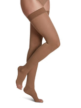 Load image into Gallery viewer, Essential Cotton Thigh-High Single 20-30mmHg
