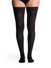 Load image into Gallery viewer, Women's Essential Cotton Thigh-High Single 30-40mmHg
