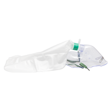 Load image into Gallery viewer, Non-Rebreather Elongated Mask w/ 7' (2.1 m) tubing, 1000 ml
