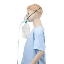Load image into Gallery viewer, Non-Rebreather Elongated Mask w/ Safety Vent w/ 7' (2.1 m) t

