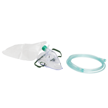 Load image into Gallery viewer, Non-Rebreather Elongated Mask w/ 7' (2.1 m) tubing, 1000 ml
