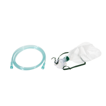 Load image into Gallery viewer, Non-Rebreather Standard Mask w/ 7' (2.1 m) tubing, 600 ml Re
