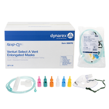 Load image into Gallery viewer, Venturi Select A Vent Elongated Mask w/7 dilutors 7' (2.1 m)
