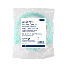 Load image into Gallery viewer, Nasal Oxygen Cannula Cushion Tip w/ Ultra Soft Ear Foam w/
