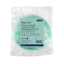 Load image into Gallery viewer, Nasal Oxygen Cannula Cushion Tip w/Advantage Ear Foam w/
