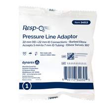 Load image into Gallery viewer, Pressure Line Adaptor, Barbed Elbow Accepts 5-7 mm ID Tubing

