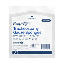 Load image into Gallery viewer, Tracheostomy Gauze Sponges, 100% Cotton
