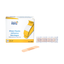 Load image into Gallery viewer, Sheer Plastic Adhesive Bandages - Sterile
