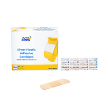 Load image into Gallery viewer, Sheer Plastic Adhesive Bandages - Sterile

