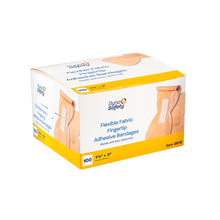 Load image into Gallery viewer, Flexible Fabric Fingertip Adhesive Fabric Bandages - Sterile
