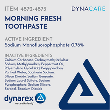 Load image into Gallery viewer, Morning Fresh Mint Toothpaste with Fluoride
