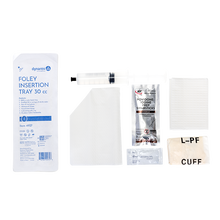 Load image into Gallery viewer, Foley Insertion Tray w/ Prefilled Syringe - Sterile
