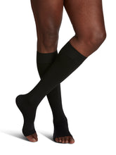 Load image into Gallery viewer, Secure Calf Open-Toe 20-30mmHg with Grip-Top
