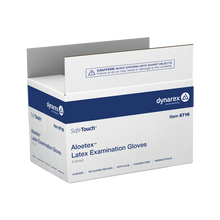 Load image into Gallery viewer, AloeTex Latex Gloves w/ Aloe
