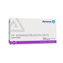 Load image into Gallery viewer, IV administration set - 10 drops 98”
