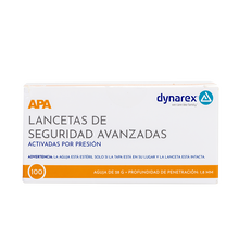 Load image into Gallery viewer, Advantage Pressure Activated Safety Lancets - Sterile
