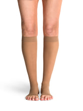 Load image into Gallery viewer, Women's Style Sheer Calf Open-Toe 15-20mmHg
