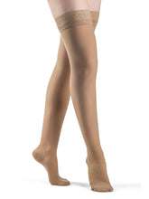 Load image into Gallery viewer, Women's Style Sheer Thigh-High 30-40mmHg
