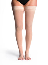 Load image into Gallery viewer, Women's Style Sheer Thigh-High Open-Toe 20-30mmHg

