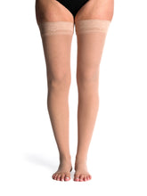Load image into Gallery viewer, Women's Style Sheer Thigh-High Open-Toe 20-30mmHg
