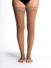 Load image into Gallery viewer, Women's Style Sheer Thigh-High Open-Toe 30-40mmHg
