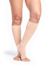 Load image into Gallery viewer, Women's Style Sheer Calf Open-Toe 15-20mmHg
