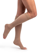 Load image into Gallery viewer, DYNAVEN Calf Open-Toe with Grip-Top Single 30-40mmHg

