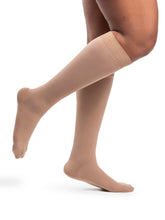 Load image into Gallery viewer, Women's DYNAVEN Calf with Grip-Top Single 30-40mmHg
