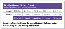 Load image into Gallery viewer, TEXTILE GLOVES LG - Dozen
