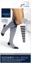 Load image into Gallery viewer, Women's Microfiber Shades Calf 15-20mmHg
