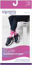 Load image into Gallery viewer, Women's Style Microfiber Patterns Calf 20-30mmHg
