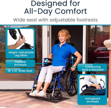 Load image into Gallery viewer, Core Wheelchair K1 (16"-18"-20", 300 lbs)
