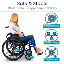 Load image into Gallery viewer, Core Wheelchair K1 (16"-18"-20", 300 lbs)
